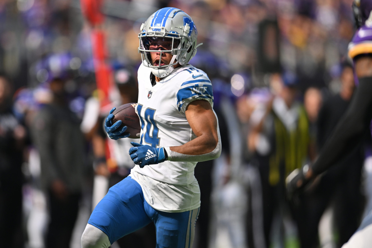 Detroit Lions wide receiver Amon-Ra St. Brown